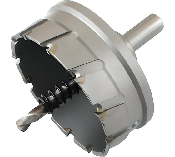 Изображение товара Сверло корончатое кольцевое по металлу в сборе 20x10 мм, Т15К6, сверло 6 мм, ц/х 10 мм TLX 39454