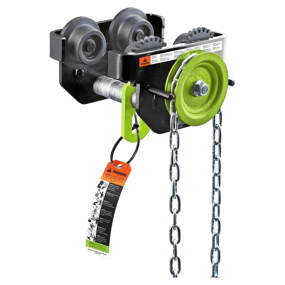 Изображение товара Тележка для ручных талей с цепным приводом HITCH TR200, 2 т, 9 м SZ061023