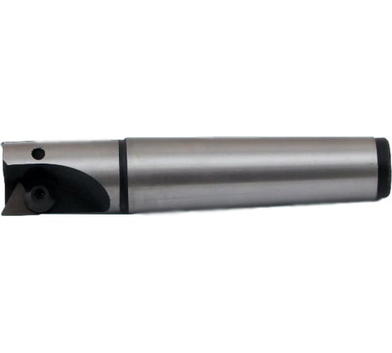 Изображение товара Фреза концевая 25x122.7 мм, к/х КМ3, Z=2 (с мех. крепл. тв. 3-х гранных пластин TPUN-110304) CNIC 47492