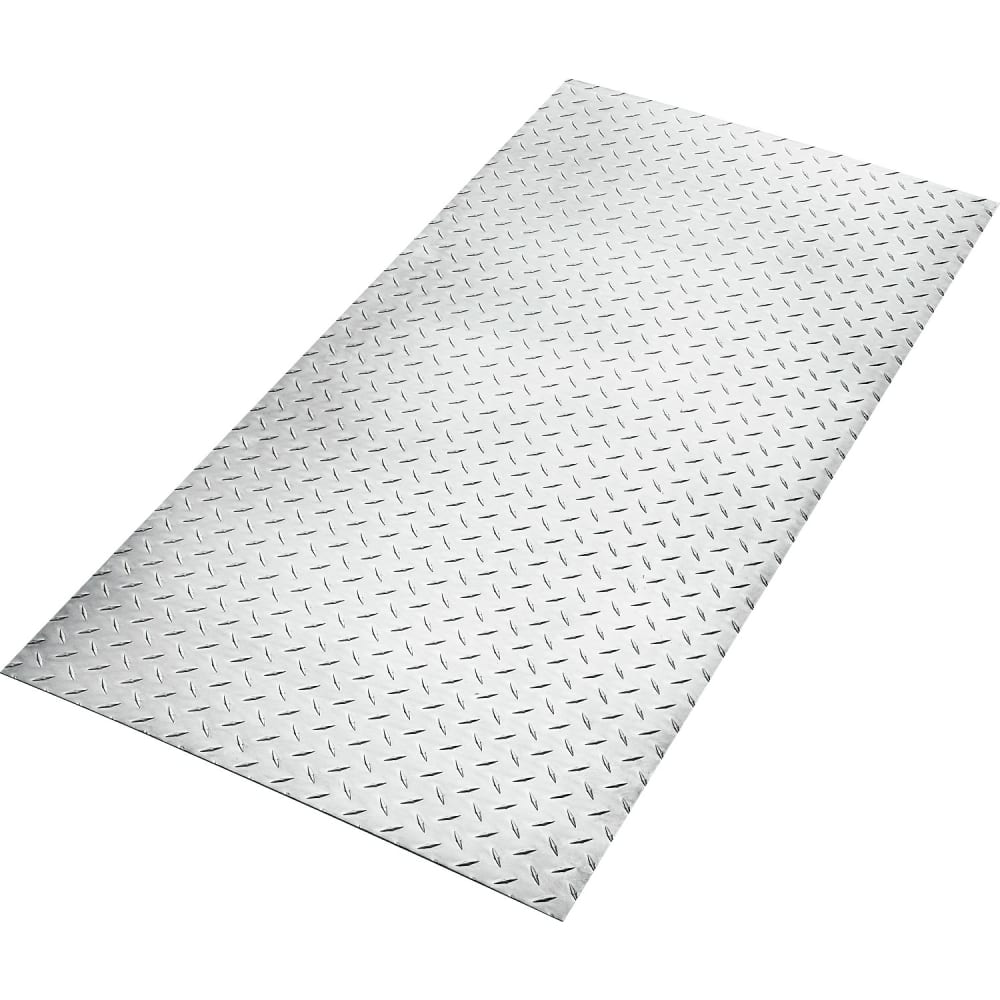 Алюминиевый рифленый лист ЗУБР лист рифленый амг2 1 5х300х600 мм алюминий