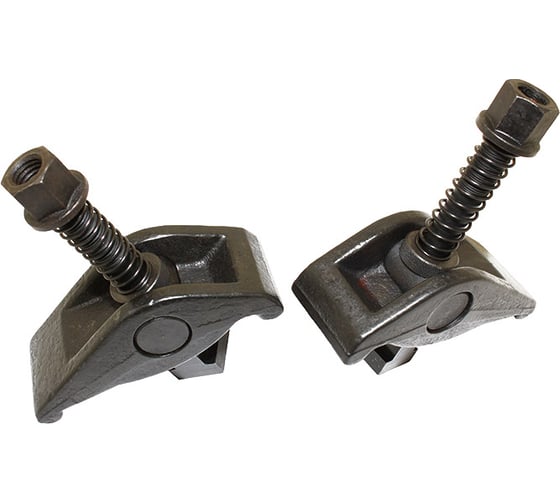 Изображение товара Прижим станочный шарнирный универсальный 2 шт, 200x57 мм, паз 19.7 мм, М18 (YT-1003) CNIC 34946