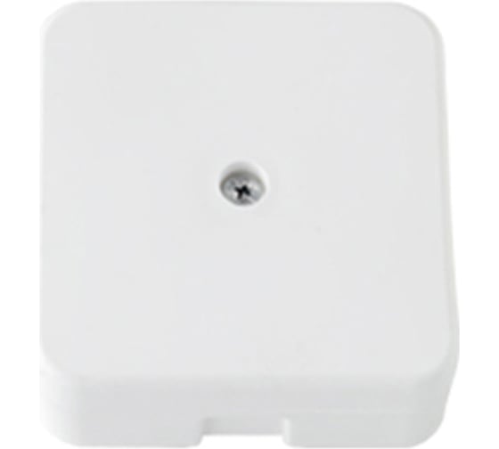 Изображение товара Монтажная коробка Bylectrica для разводки проводов, 95x95x29 мм, белый, КМ-272