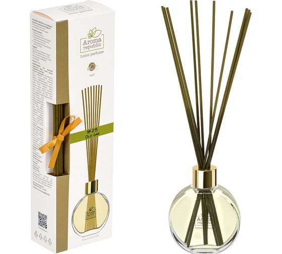 Изображение товара Ароматический диффузор в стеклянном флаконе Aroma republic №25 Old oak, 70 мл 93827