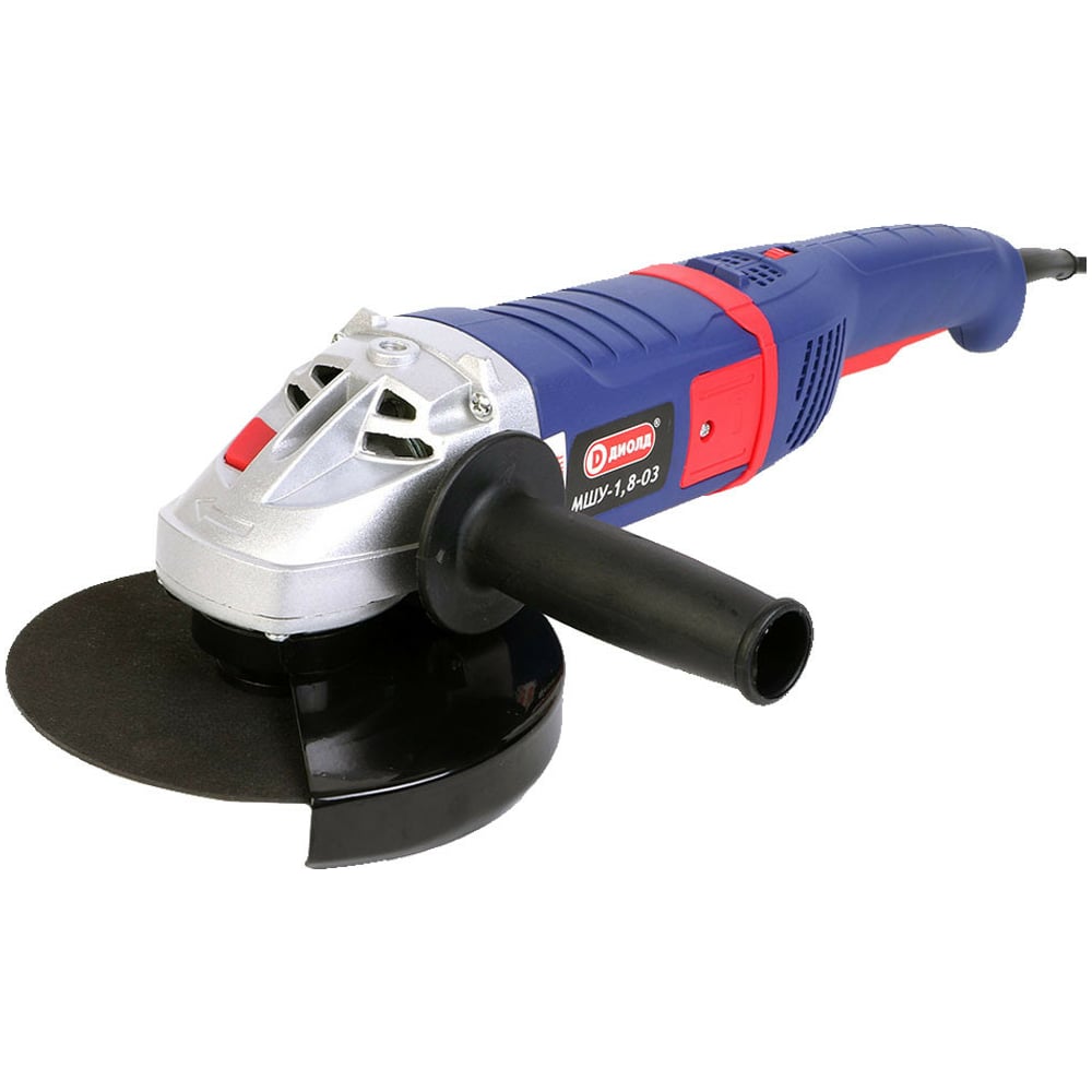 Изображение товара Угловая шлифовальная машина ДИОЛД МШУ-1-03 180 мм 1800 Вт электропривод