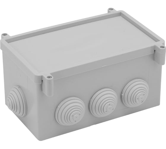 Изображение товара Рапределительная коробка Bylectrica IP44, 165x85x80 мм, 8 вводов, КМ-406