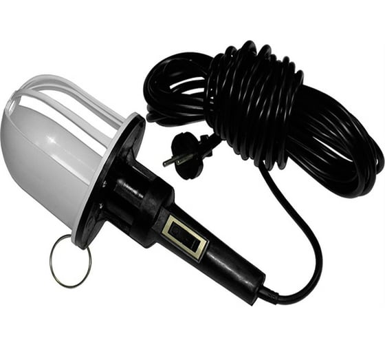 Изображение товара Переносной ручной светильник ООО Ливны-Электро НРБ 01-60-003 с выключателем L=5м НРБ 305