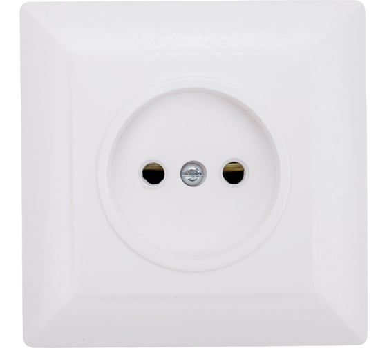 Изображение товара Розетка ООО Ливны-Электро РС 10-008 , белая РС 1825