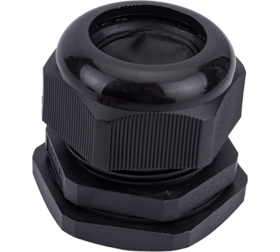 Изображение товара Резьбовой уплотнительный кабельный ввод/сальник UCD РG-36 диаметр кабеля 24-32 мм IP54, черный (Гермоввод для кабеля) UCDPG36