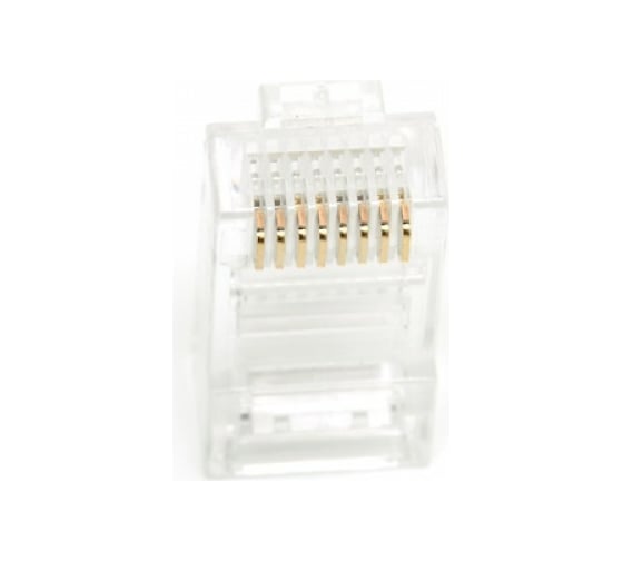 Изображение товара Коннектор RJ45 (8p8c) VENTION, cat. 5e, под витую пару (100шт.) IDBR0-100