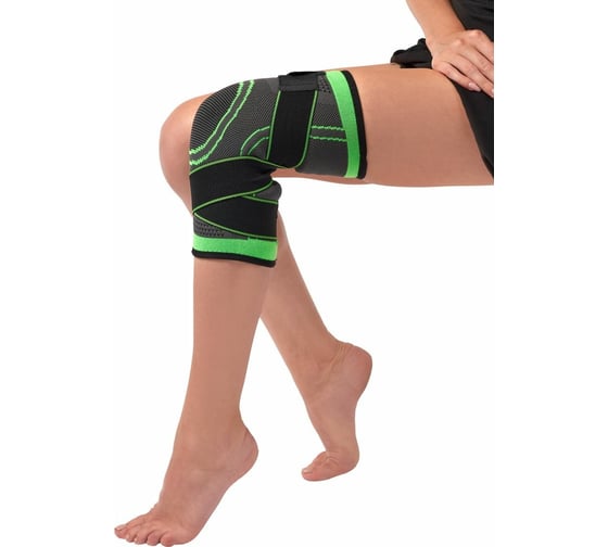 Изображение товара Суппорт колена с утяжкой BRADEX салатовый SF 0663