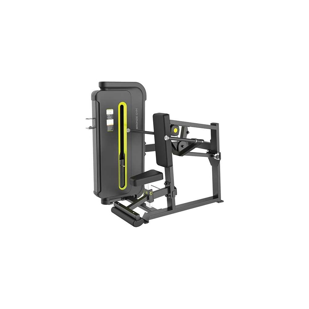 Тренажер для отжимания сидя Bronze gym тренажер для двойной регулируемой тяги bronze gym