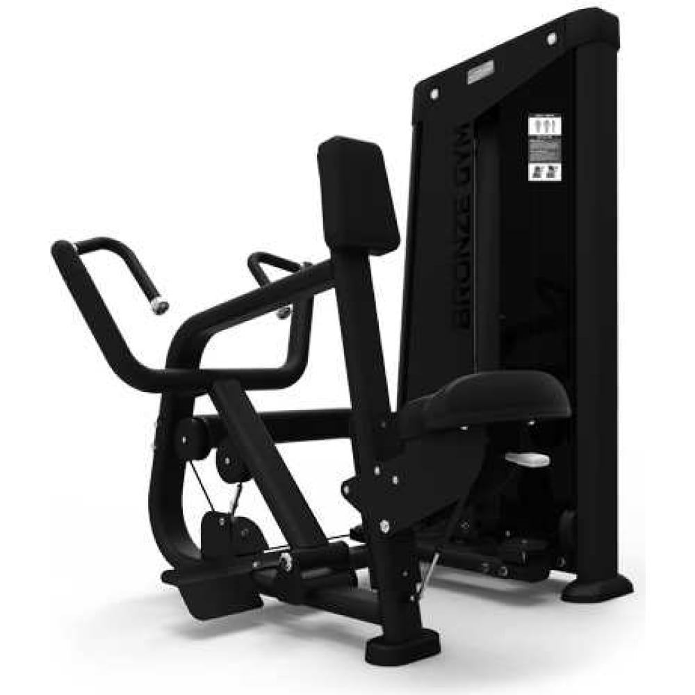Тренажер гребная тяга с упором Bronze gym тренажер для жима от груди bronze gym