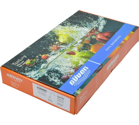 Изображение товара Смеситель кухонный однорычажный Guven, белый 9603BYZ