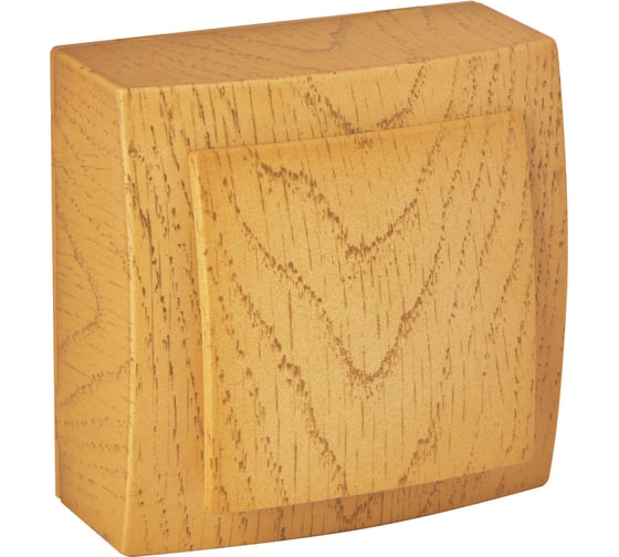 Изображение товара 1-клавишный выключатель Nilson ОУ, Themis, дуб 26251001