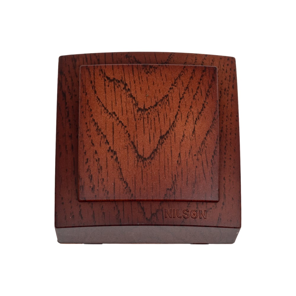 1-клавишный выключатель Nilson ОУ, Themis, черешня 26261001