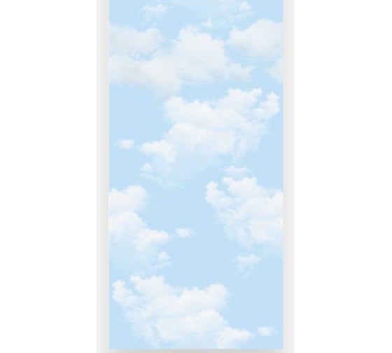 Изображение товара Панель ПВХ Центурион 0.25x2.7 м, 94 Облака, Термолак, 10 шт. 76738