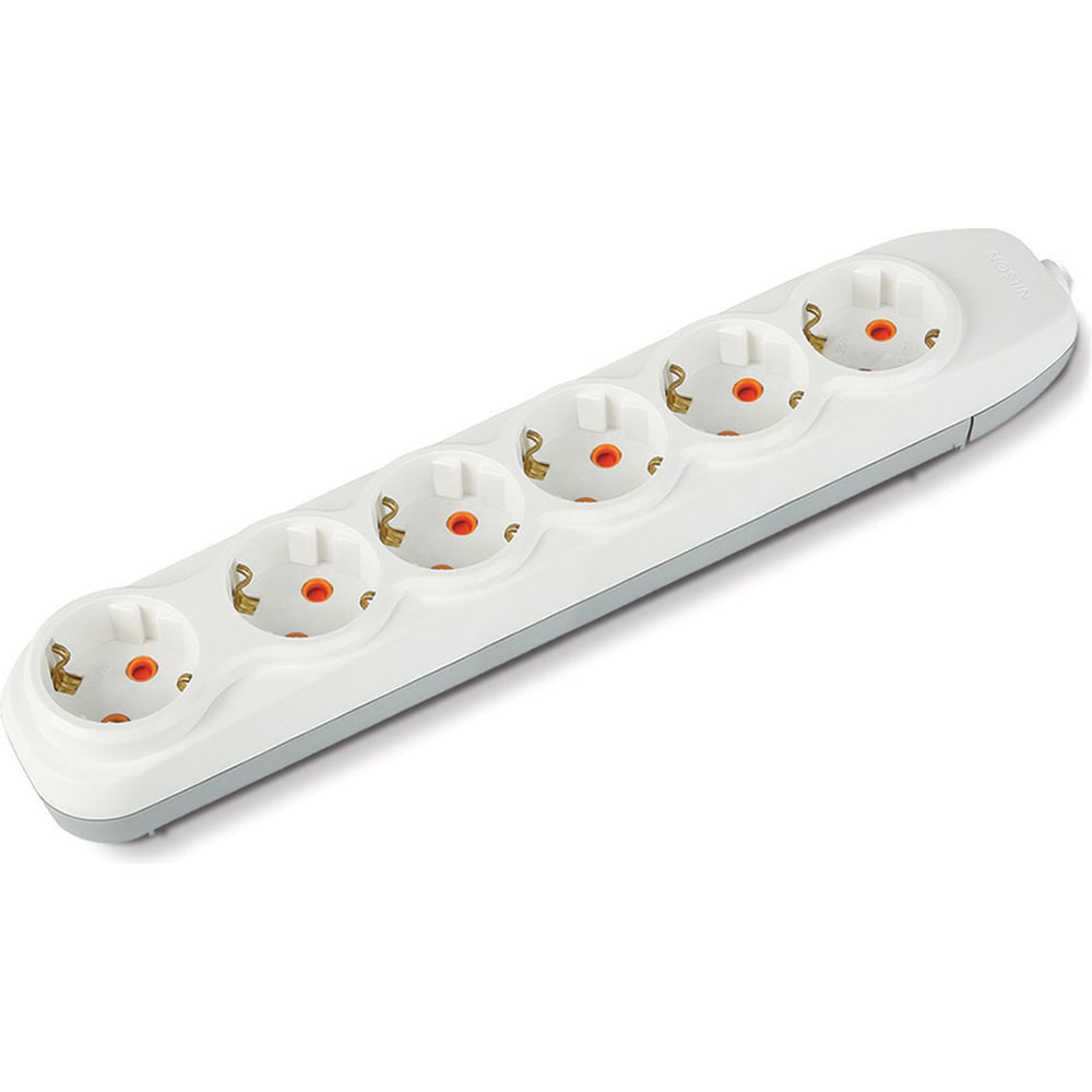 Изображение товара 6-местная колодка Nilson с землей, 46130100