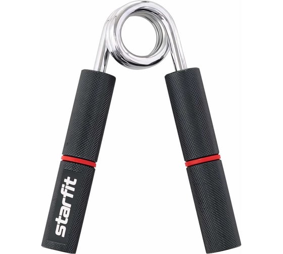Изображение товара Пружинный металлический кистевой эспандер Starfit ES-405 55 кг, черный/красный УТ-00019252