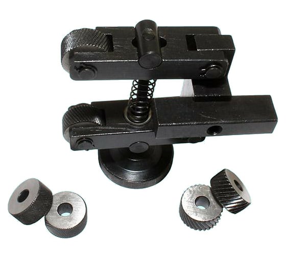 Изображение товара Державка суппортная 2-х роликовая регулируемая для накатки 10x14x51 мм, с роликами 20 мм CNIC 63663