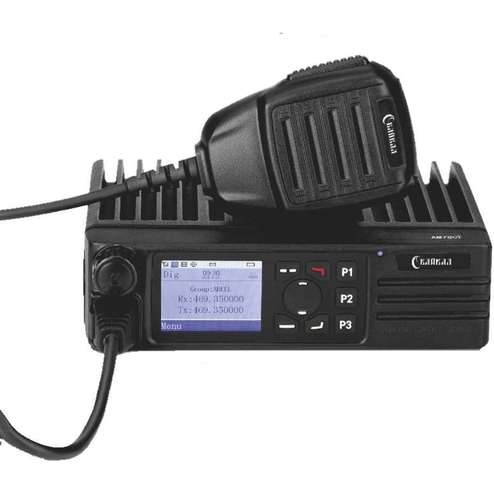 Базовая мобильная цифро-аналоговая радиостанция Байкал портативная аналоговая радиостанция alinco