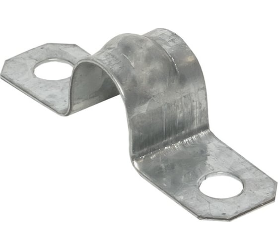 Изображение товара Металлическая двухлапковая скоба EKF d14-15 мм, 100 шт. PROxima sm-2-14-15