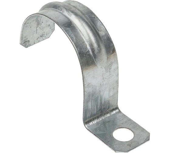 Изображение товара Металлическая однолапковая скоба EKF d38-40 мм, 50 шт. PROxima sm-1-38-40