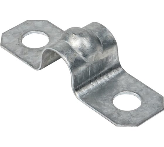 Изображение товара Металлическая двухлапковая скоба EKF d8-9 мм, 100 шт. PROxima sm-2-8-9