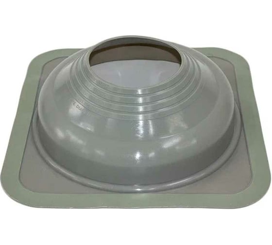 Изображение товара Кровельная прямая проходка Borge №7 (d=160-220, 365x365mm, RAL 7004 серый), силикон 01.238.04.04.01.000.7004