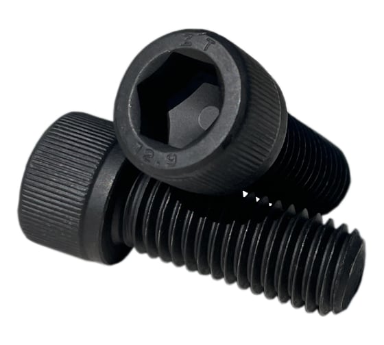 Изображение товара Винт ZAMETAL М4x12 мм, 12.9, цилиндрическая головка, внутренний шестигранник, DIN 912, 1000 шт. ZA103665