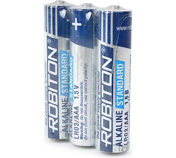 Изображение товара Элемент питания Robiton STANDARD LR03 12774