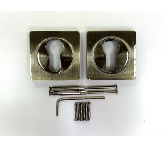 Изображение товара Декоративная накладка под цилиндр VETTORE ET 0601 AB бронза 20181