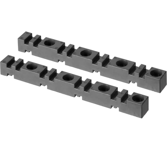 Изображение товара Шинный плоский изолятор TDM ELECTRIC ишп 4п для шин 5 и 10 мм, длина 303 мм, межшинное расстояние 75 мм SQ0807-0023