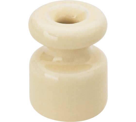 Изображение товара Керамический изолятор TDM для ретро провода «эко» сосна (10шт) SQ2802-0015