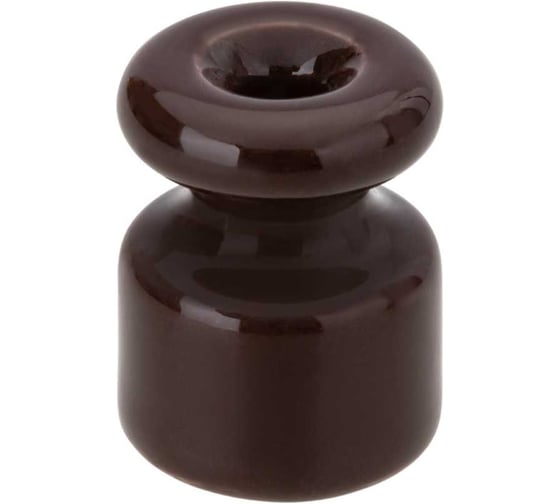 Изображение товара Керамический изолятор TDM ELECTRIC для ретро провода «эко» бук (10шт) SQ2802-0016