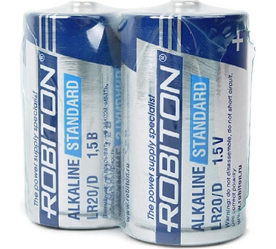 Изображение товара Элемент питания Robiton STANDARD LR20 12779