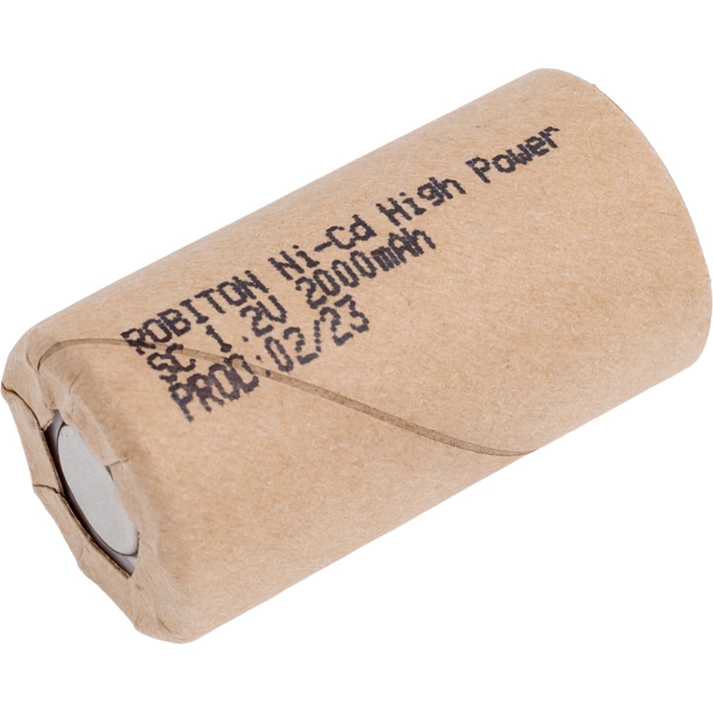Изображение товара Аккумулятор Robiton 2000NCSC High Power Ni-Cd 1.2V 2000 мАч SC