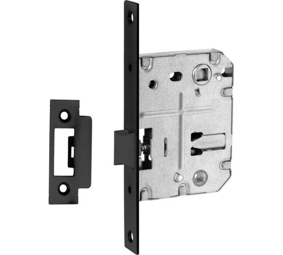 Изображение товара Межкомнатный механизм под фиксатор VETTORE WC 170 KEVLAR MBP черный матовый 20526