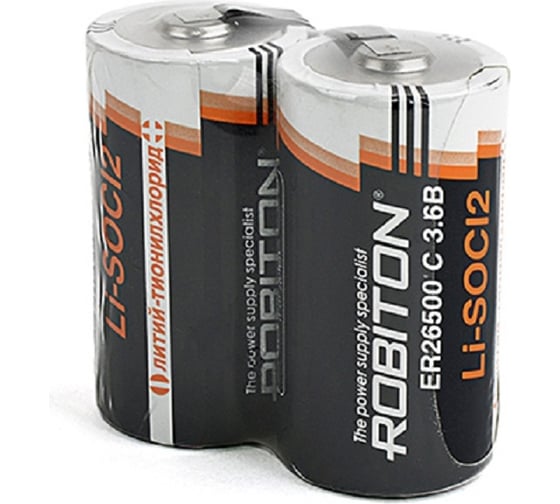 Изображение товара Элемент питания Robiton ER26500-FT C с лепестковыми выводами 16441