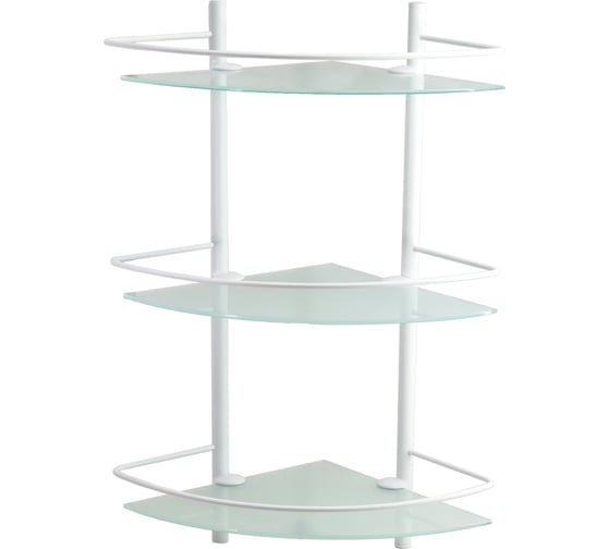 Изображение товара Стеклянная тройная полка WasserKRAFT K-3133W