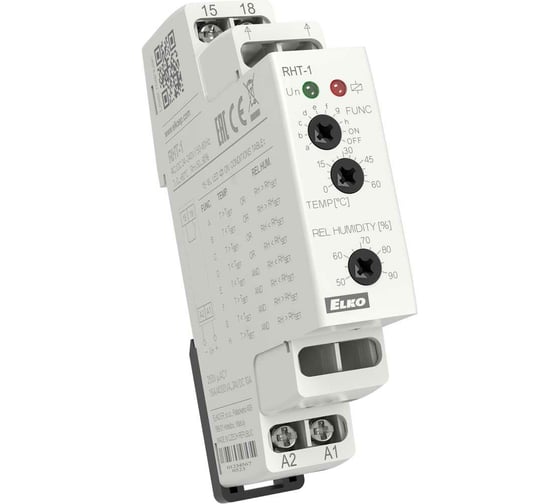 Изображение товара Гигротермостат ELKO EP RHT-1 AC/DC 24-240V НФ-00000125