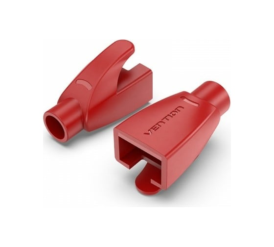 Изображение товара Изолирующие колпачки для разъемов VENTION RJ-45 (50шт.) - Красный IODR0-50