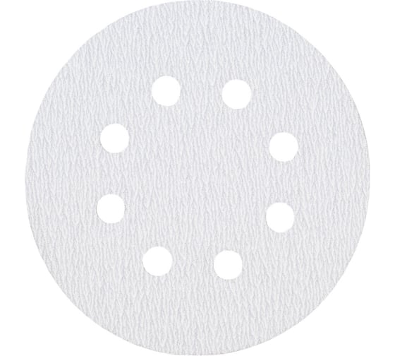 Изображение товара Шлифлист круглый самосцепляющийся 125 мм, Р180, 5 шт Gepard GP5002-180