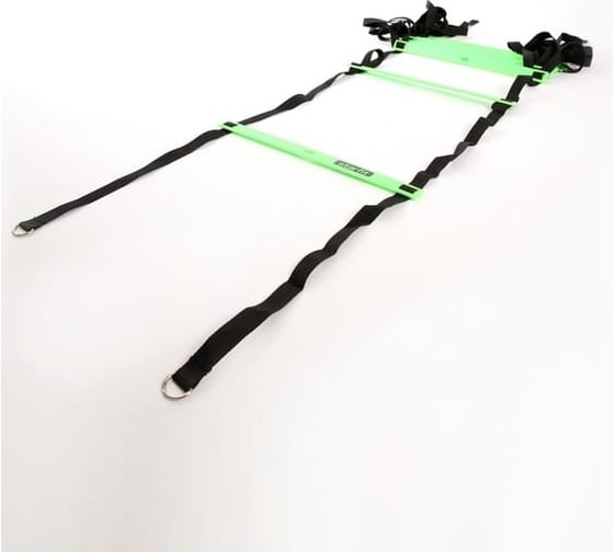 Изображение товара Координационная лестница Starfit FA-601 580 см, ярко-зеленый/черный УТ-00019228