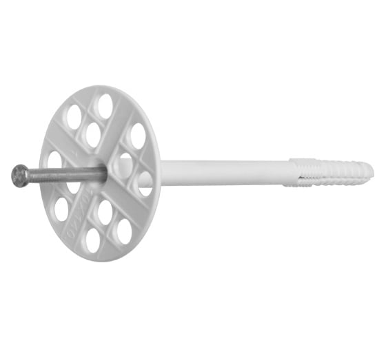 Изображение товара Дюбель для теплоизоляции STARFIX 10x220 мм, с металлическим гвоздем, 400 шт. SMW3-61288-400