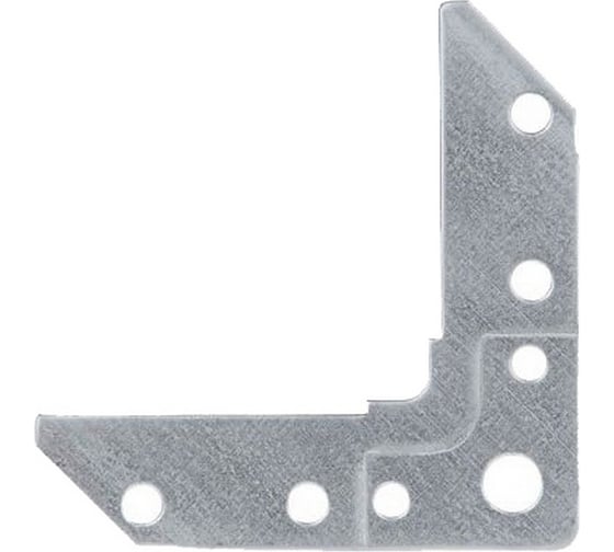 Изображение товара Уголок для сборки воздуховодов УГФ-2 (105x27 мм, белый цинк) STARFIX SM-49253-1