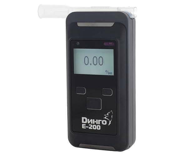Изображение товара Анализатор концентрации паров этанола в выдыхаемом воздухе Динго Е-200 (В) АМ Динго Е-200 (В)