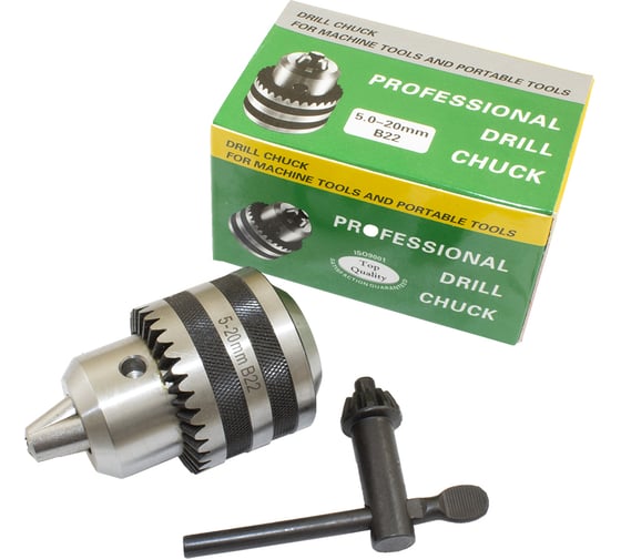 Изображение товара Патрон сверлильный ПС-20 В22 5-20 мм J2120 CNIC 29908