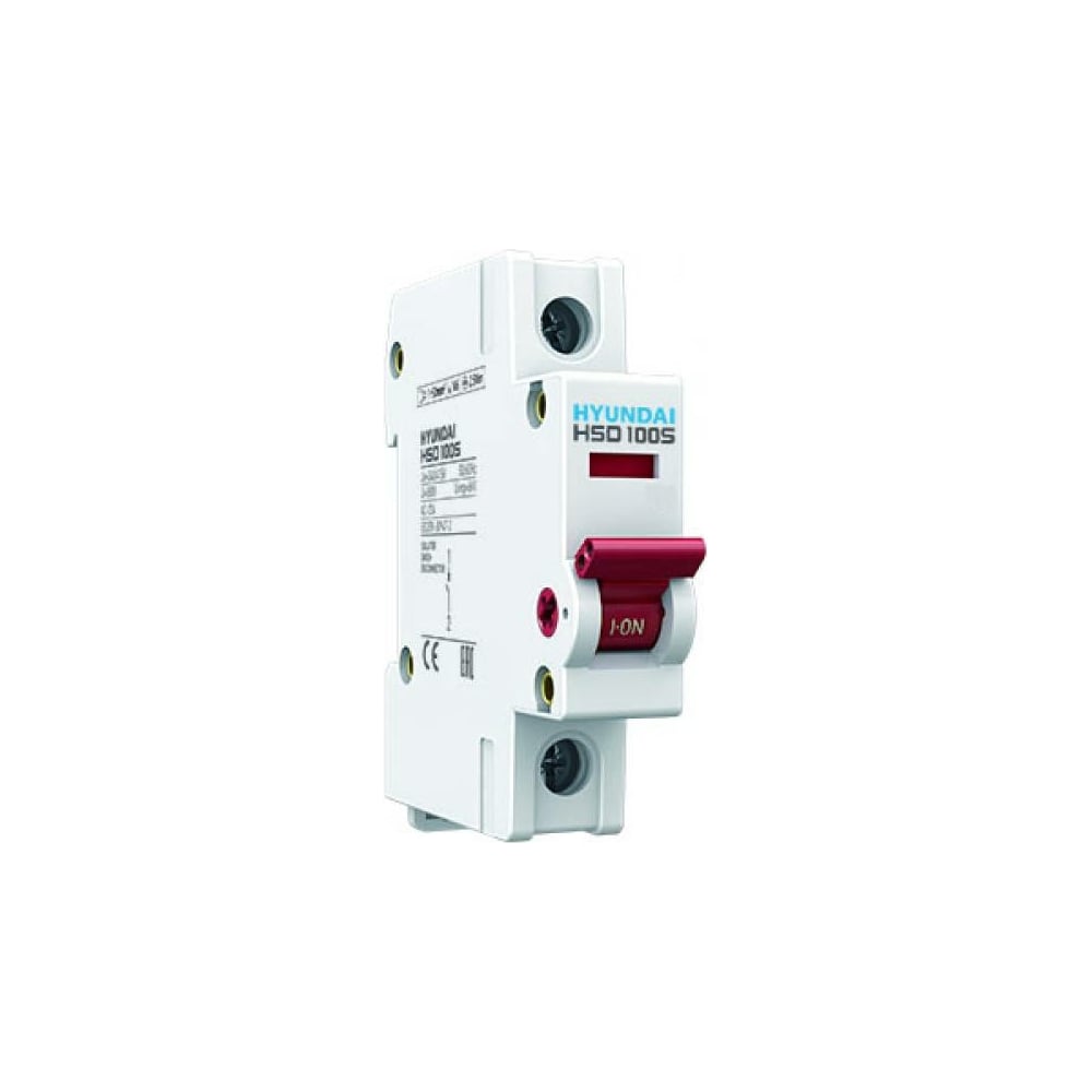 Выключатель нагрузки Hyundai HSD100S 1PDSS0000C 00100 1п 100А 13.04.000946