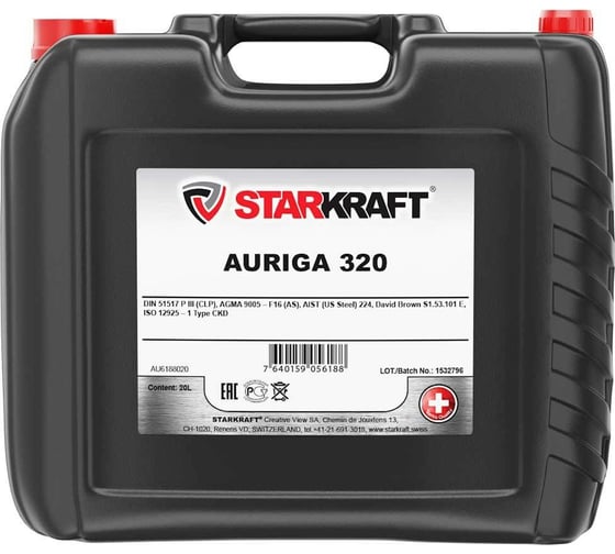 Изображение товара Масло редукторное AURIGA 320 20 л STARKRAFT AU6188020