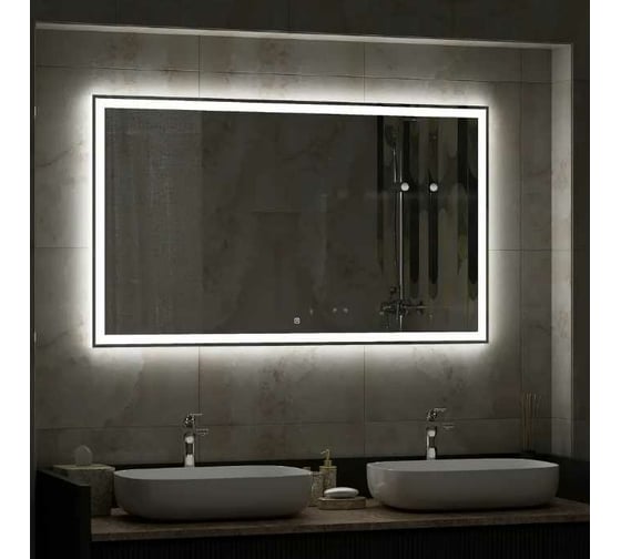 Изображение товара Зеркало CONTINENT "Mercury Led" 1200x700 с подсветкой ЗЛП464